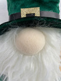 Saint Patrick’s Day Plush Munchkin Gnome Holding a Shamrock