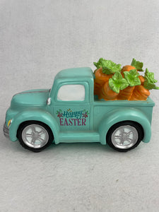 Easter Large Truck Carrying Carrots Display