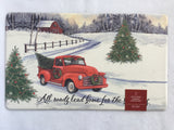 Christmas All Roads Lead Home For The Holidays Comfort Cushion Mat