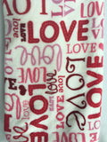 Valentine Love Plush Blanket Throw