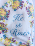 Easter He is Risen Blanket Throw